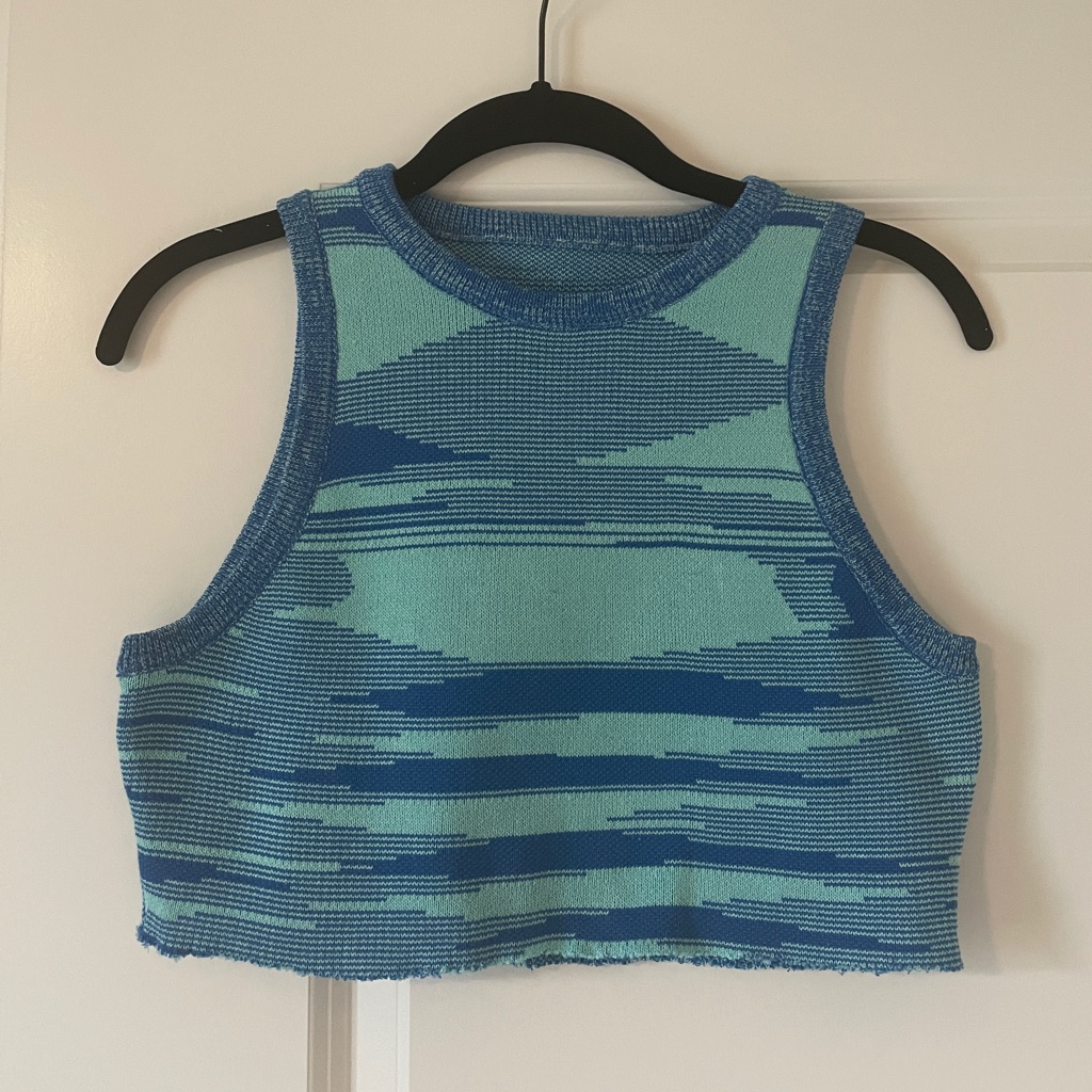 Cropped Knit Top